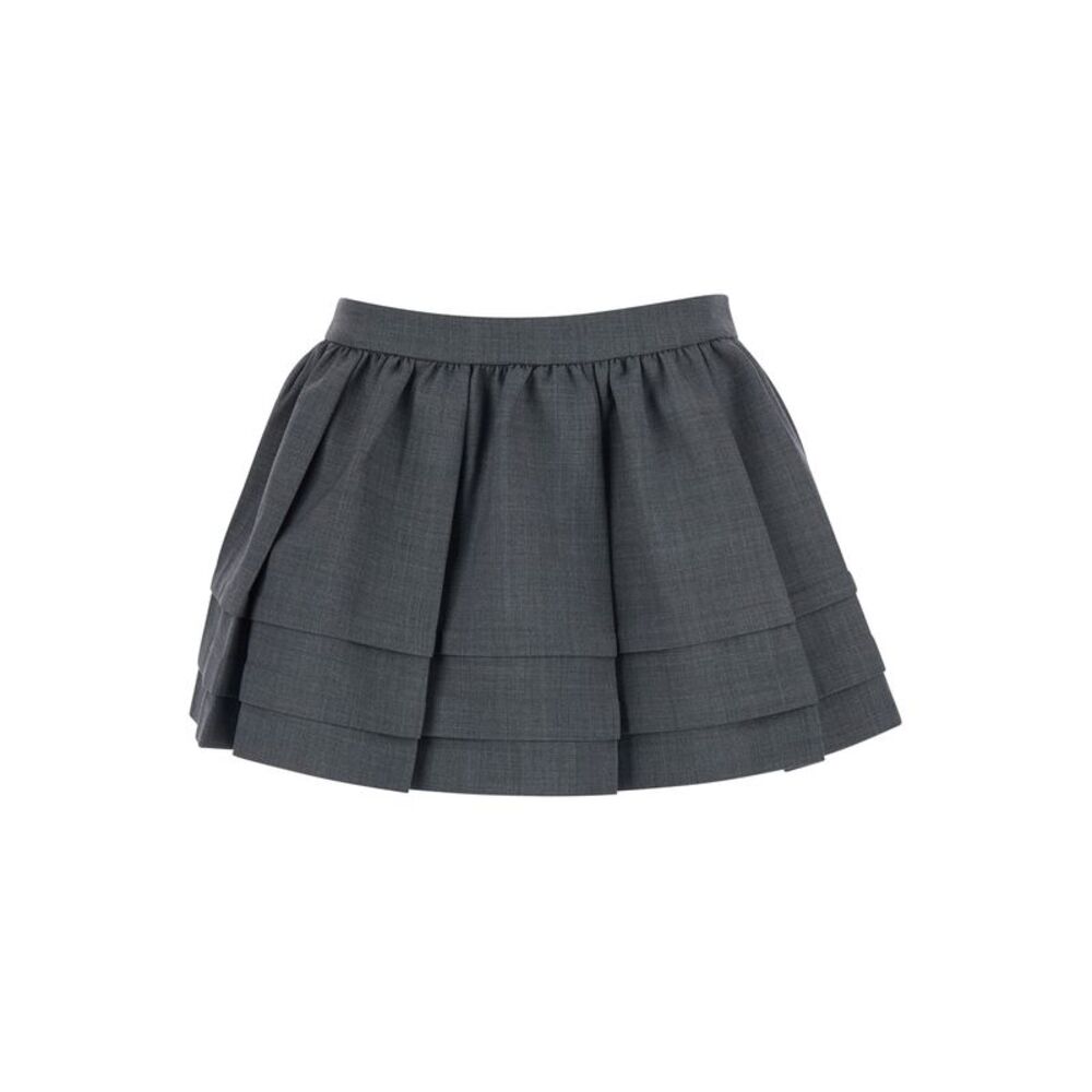 Shushu/Tong Women Tuck Detail Pleated Skirt